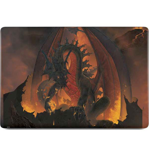 Fireball Dragon by Vincent Hie MacBook Skins